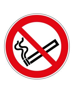 Verbotszeichen Rauchen verboten · ISO_7010_P002 · Aufkleber | Schild | Magnetschild | Aufkleber stark haftend | Aluminiumschild selbstklebend | Fußbodenaufkleber