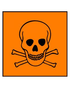 Gefahrstoffzeichen · Aufkleber | Schild | Magnetschild · sehr giftig Hazard_T