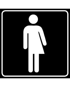 WC Toiletten Kennzeichnung | Transgender · schwarz